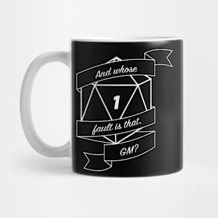 Whose Fault, GM (Dark) Mug